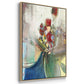 Celebration II - Framed Premium Gallery Wrapped Canvas L Frame - Ready to Hang