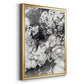 Marbling IX - Modern Framed Canvas Print