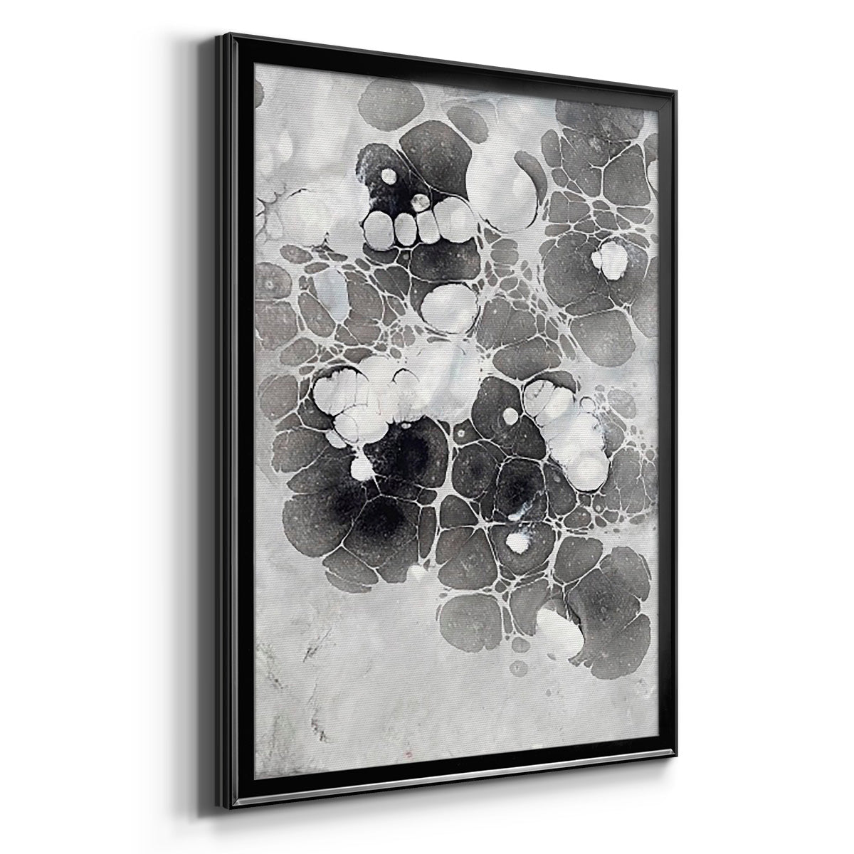 Marbling XIII - Modern Framed Canvas Print