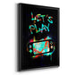 Gamer Tag III - Modern Framed Canvas Print