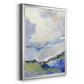 Around The Clouds III - Modern Framed Canvas Print