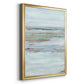 Muted Misty Marsh I - Modern Framed Canvas Print