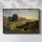 Hagar in the Wilderness, 1835 - Floater Framed Canvas Print