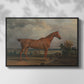 Hunter in a Landscape, 1810 - Floater Framed Canvas Print