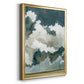 Vast Neutral Sky - Modern Framed Canvas Print