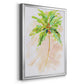 Coconut Palm II - Modern Framed Canvas Print