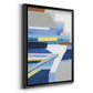 Passing Cars II - Modern Framed Canvas Print