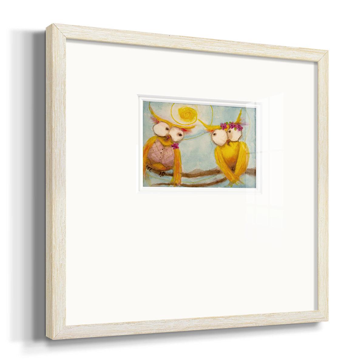 Hoos Branch for Two Premium Framed Print Double Matboard