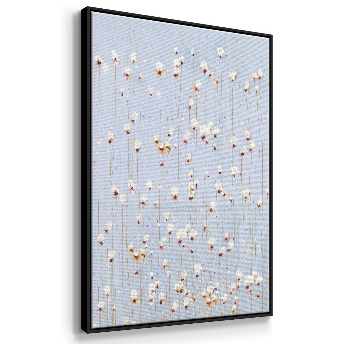 String Theory V1 - Framed Premium Gallery Wrapped Canvas L Frame - Ready to Hang