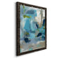 Circle the Beachfront - Barnwood Framed Canvas Print