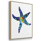 Sea Star -  Framed Canvas Print