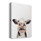 Watercolor Cow Portrait II Premium Gallery Wrapped Canvas - Ready to Hang