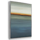 Beside the Blue I - Framed Premium Gallery Wrapped Canvas L Frame - Ready to Hang