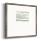 Gray Stone Sky III Premium Framed Print Double Matboard