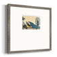 Peacock Plum Premium Framed Print Double Matboard