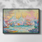 The Golden Horn, Constantinople, 1907 - Floater Framed Canvas Print