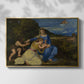 The Aldobrandini Madonna, 1532 - Floater Framed Canvas Print