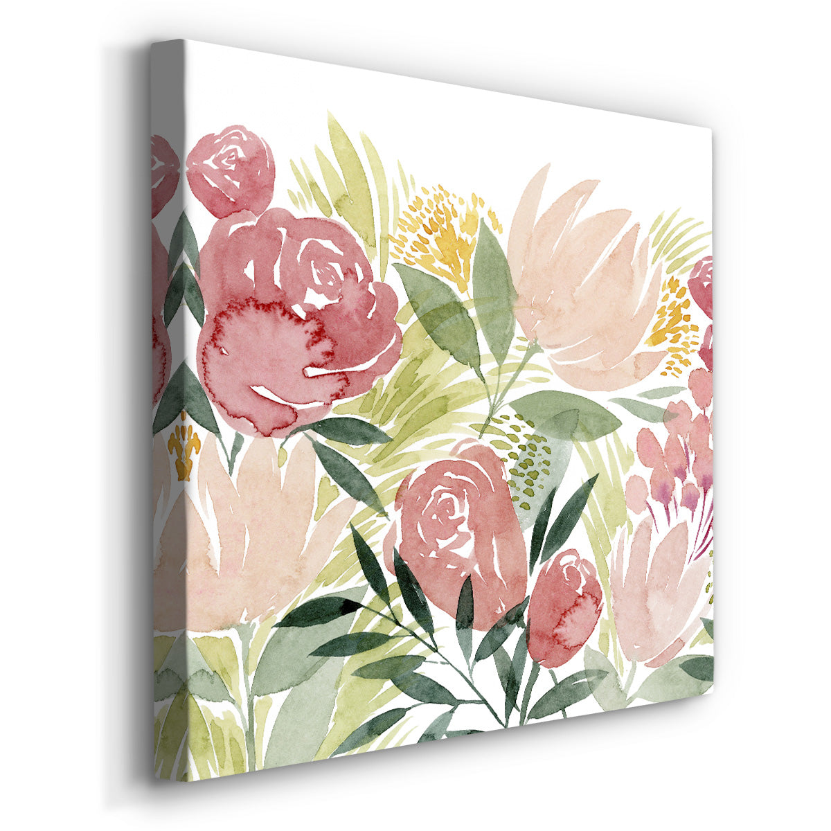 Sunkissed Posies II - Canvas Art Print