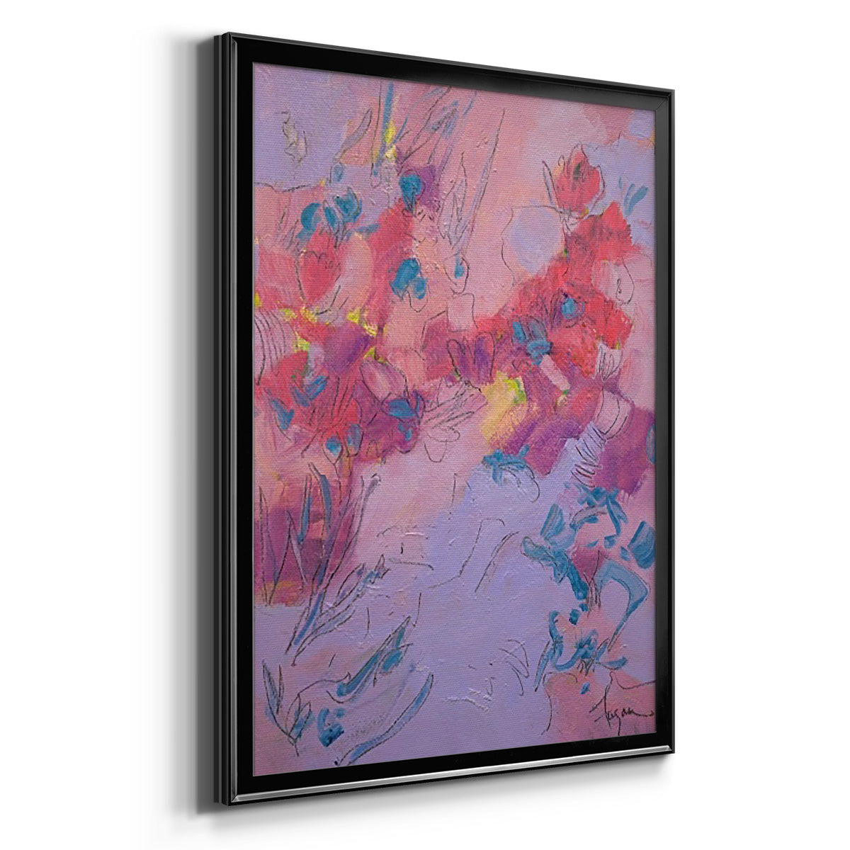 Wish You Well - Modern Framed Canvas Print