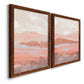 Dusty Desert I - Premium Framed Canvas 2 Piece Set - Ready to Hang