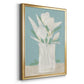 Muted Spring Arrangement II - Modern Framed Canvas Print