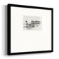 Geese Study II Premium Framed Print Double Matboard