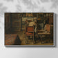 The Retoucher (The Restorer), 1876 - Floater Framed Canvas Print