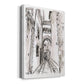 Europe Street Sketches II Premium Gallery Wrapped Canvas - Ready to Hang