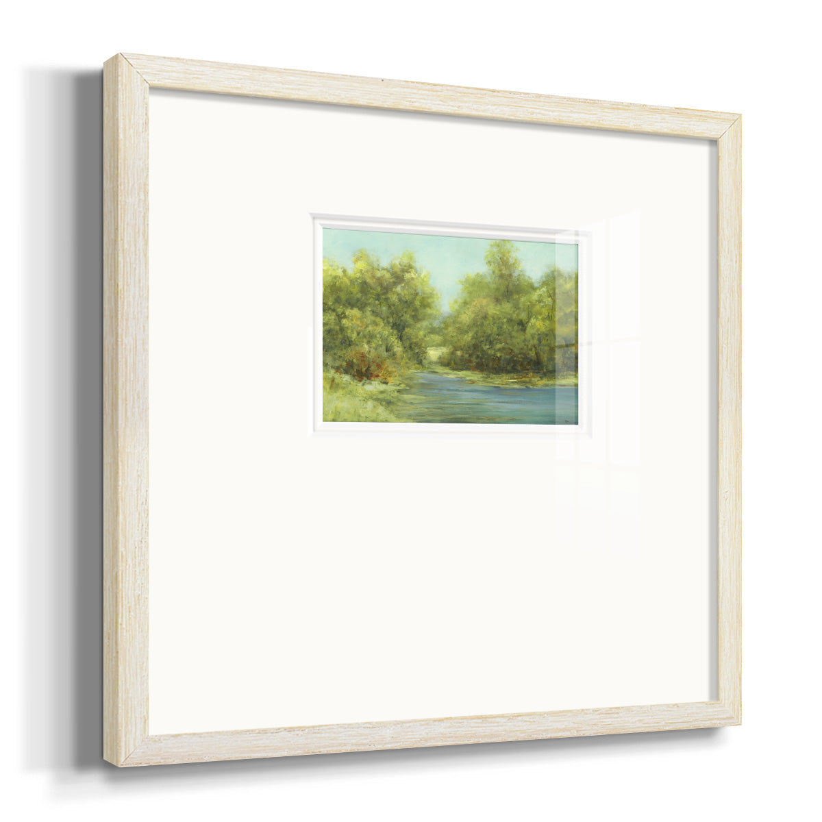 Country Views III Premium Framed Print Double Matboard