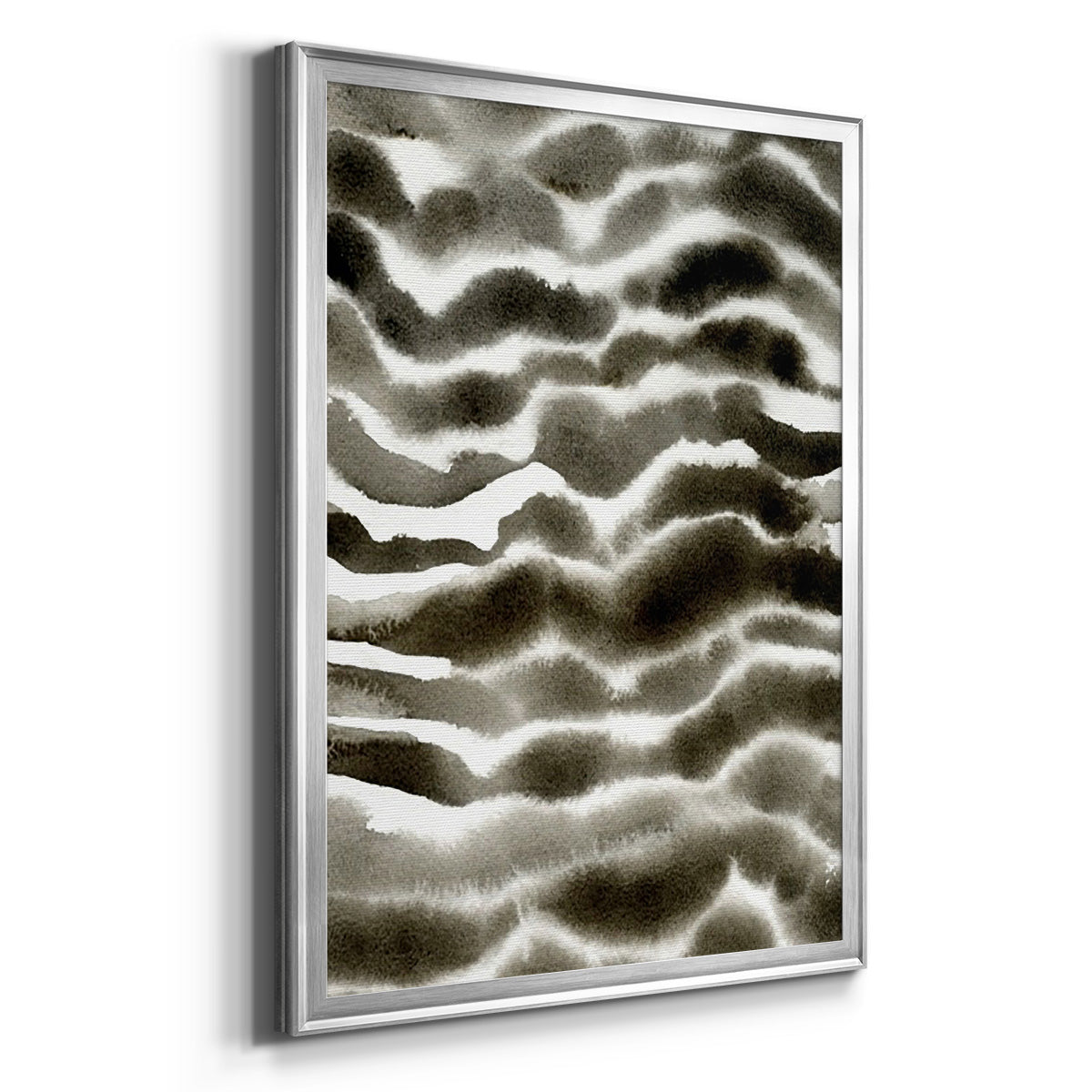 Jungle Stripe I - Modern Framed Canvas Print