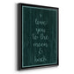 Spice Family Rules IV - Modern Framed Canvas Print