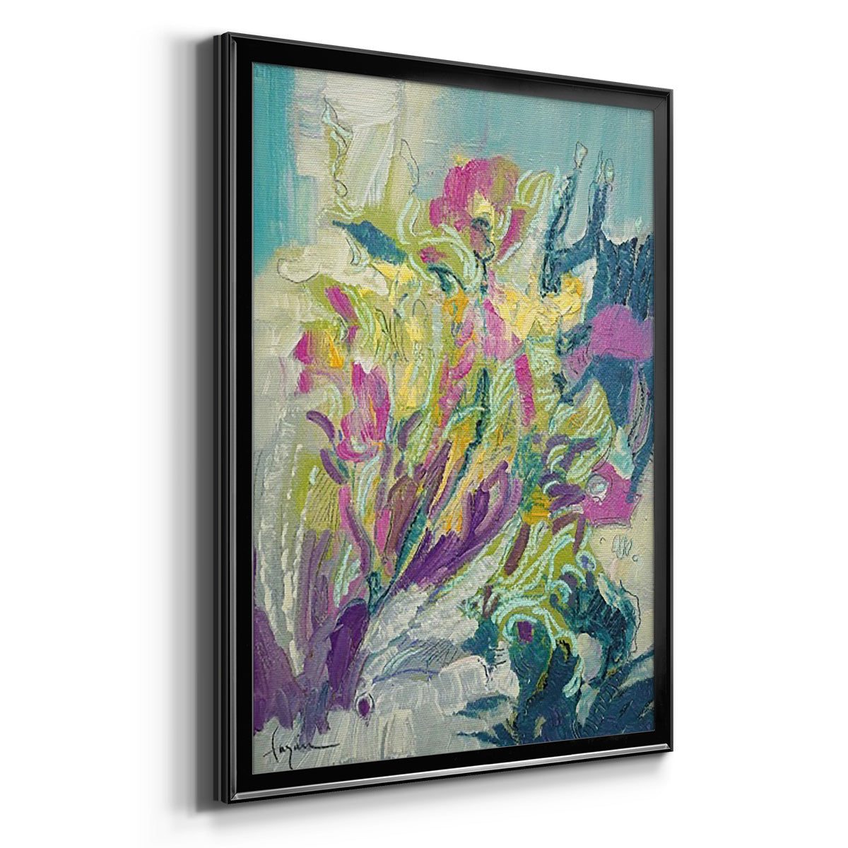 Standing Tall - Modern Framed Canvas Print