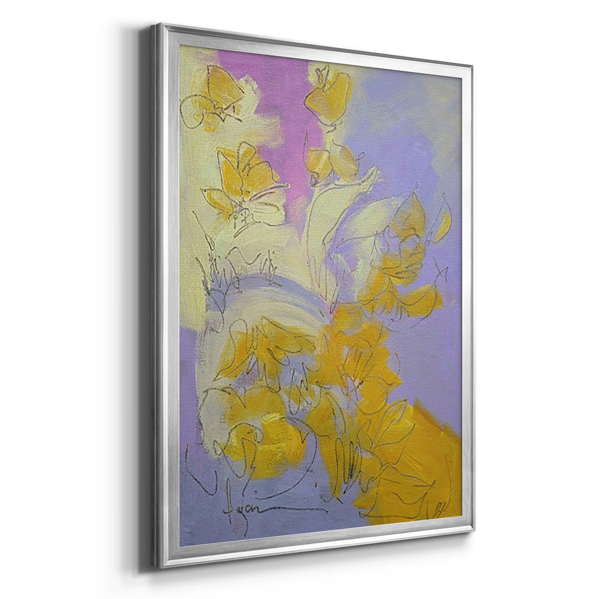 Free Bird - Modern Framed Canvas Print