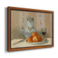 Still Life with Apples and Pitcher Premium Framed Canvas- Ready to Hang