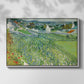 Vineyards at Auvers, 1890 - Floater Framed Canvas Print