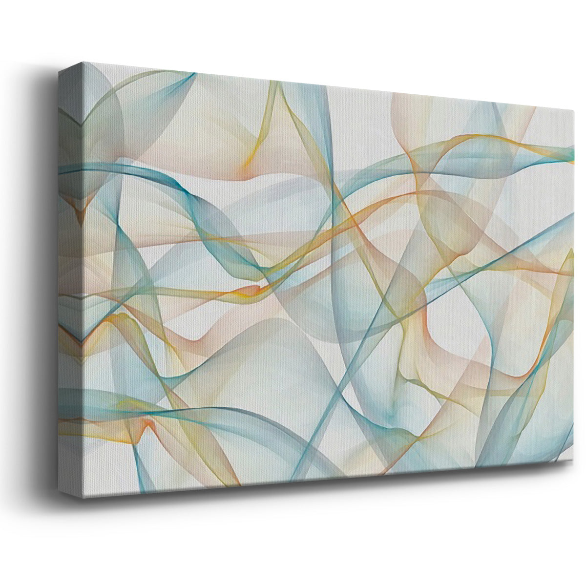 Curves and Waves VI - Canvas Art Print