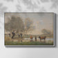 Cows in a Marshy Landscape, c. 1873-1874 - Floater Framed Canvas Print