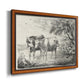 Rural Charms II Premium Framed Canvas- Ready to Hang