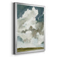 Vast Neutral Sky I - Modern Framed Canvas Print