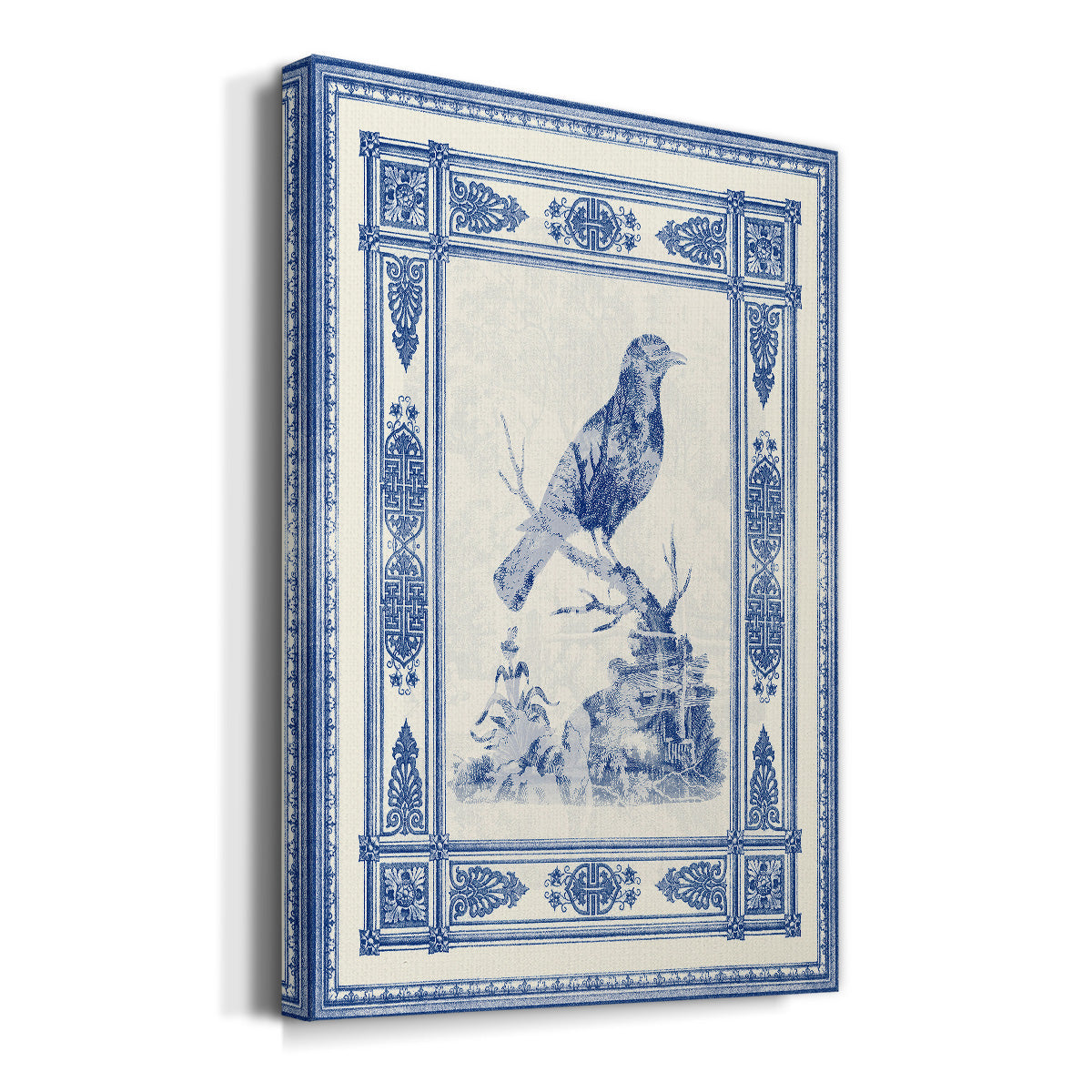 Toile de Jouy I - Canvas Art Print
