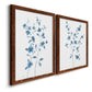 Blue Blossom I - Premium Framed Canvas 2 Piece Set - Ready to Hang