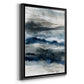 Ocean Depths - Modern Framed Canvas Print