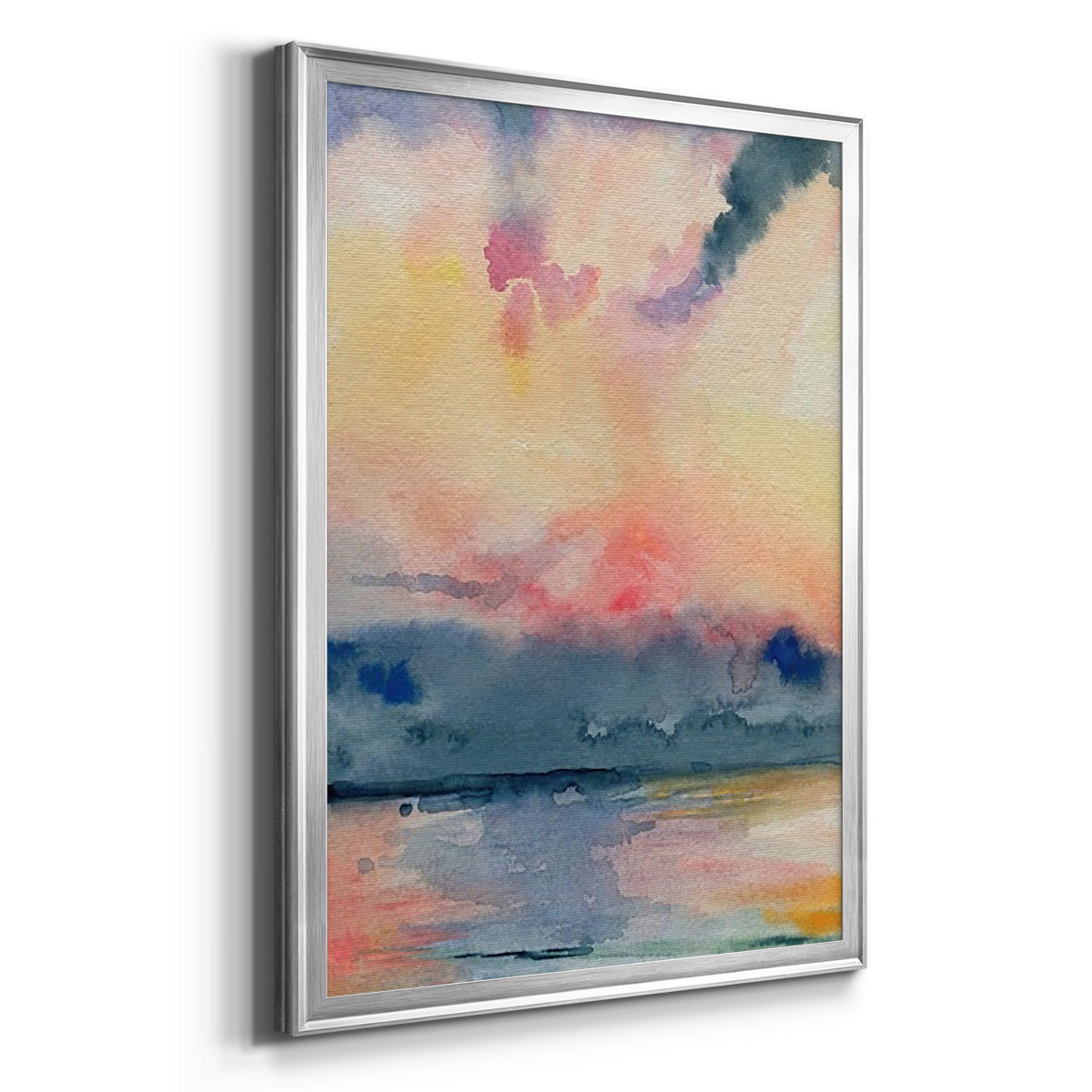 Prism Seascape II - Modern Framed Canvas Print