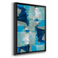 Impasto I - Modern Framed Canvas Print
