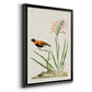 Bird in Habitat III - Modern Framed Canvas Print