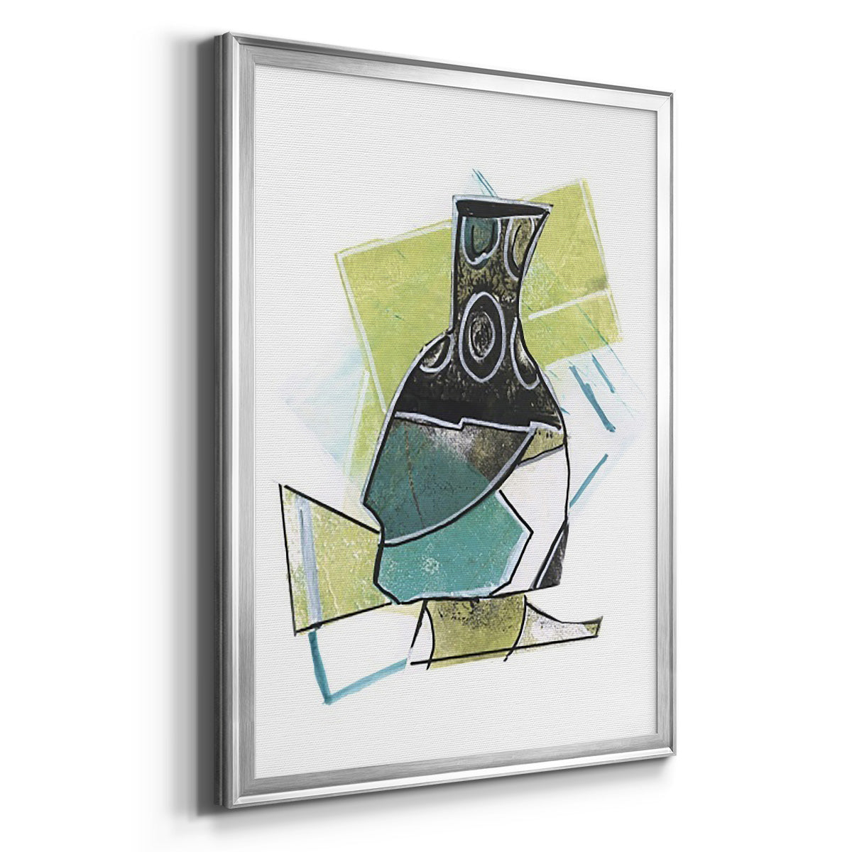 Jubilee Jugs II - Modern Framed Canvas Print