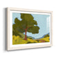 Bright Park II - Barnwood Framed Art Print