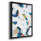 Bright Orbit I - Modern Framed Canvas Print