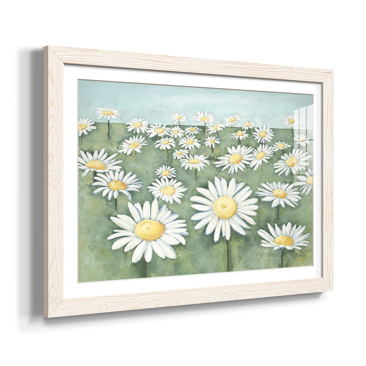 Field of Flowers - Barnwood Framed Art Print