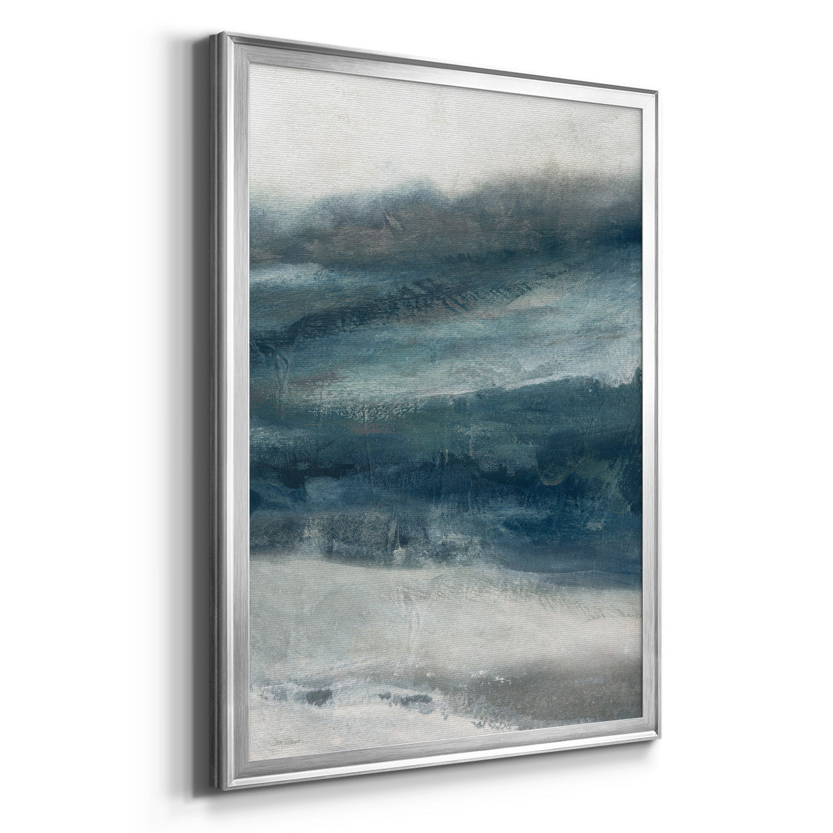 Private Inlet II - Modern Framed Canvas Print